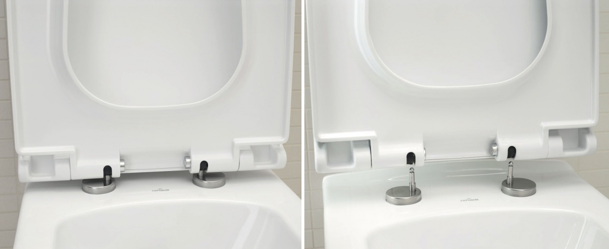 Компакт -унитаз CERSANIT NATURE NEW CLEAN ON 011 3/5, с кр.дюропл., lifting, easy-off  АКЦИЯ