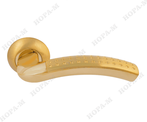 Ручка дверная 96A мат.золото/золото Нора-М