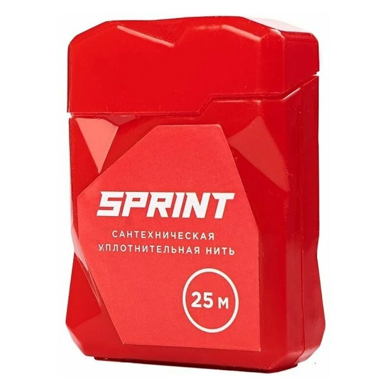 Нить для герметизации резьбы "Sprint" 25м бокс, блистер