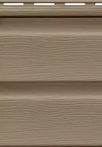 Сайдинг (0,205 х 3,66) S=0.75 м2 сандал FineBer (16 шт.уп)