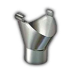 Воронка выпускная ф100 жел. ф 125 ОЦ ЭКО