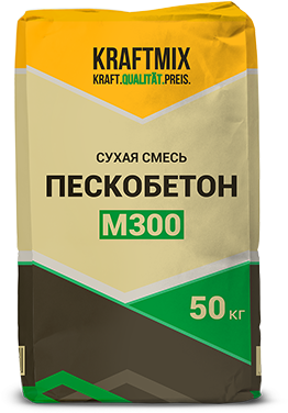 Смесь сухая М300 25 кг ЦЕМЕВРОСМЕСИ KRAFTMIX