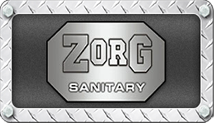 Смеситель Zorg Sanitary для кухни с функцией подключения фильтра гранитная крошка черная ZR 334