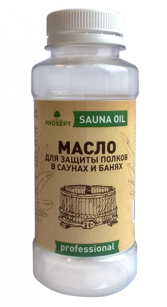 Масло для защиты полоков гот.сост., 0,25л ПРОСЕПТ SAUNA