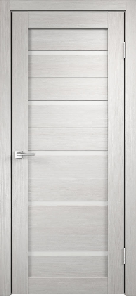 Дверь DUPLEX со стеклом Дуб белый (800*2000) VELLDORIS БРАК