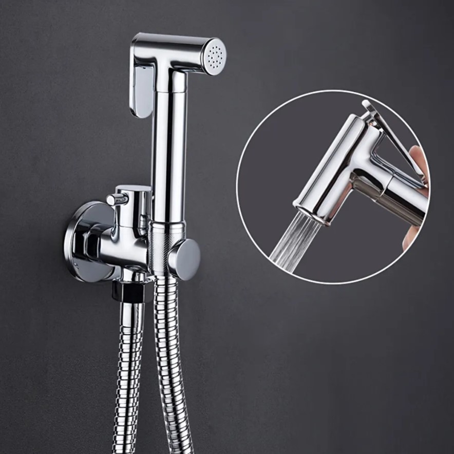 Кран с гигиенической лейкой FRAP F7501
