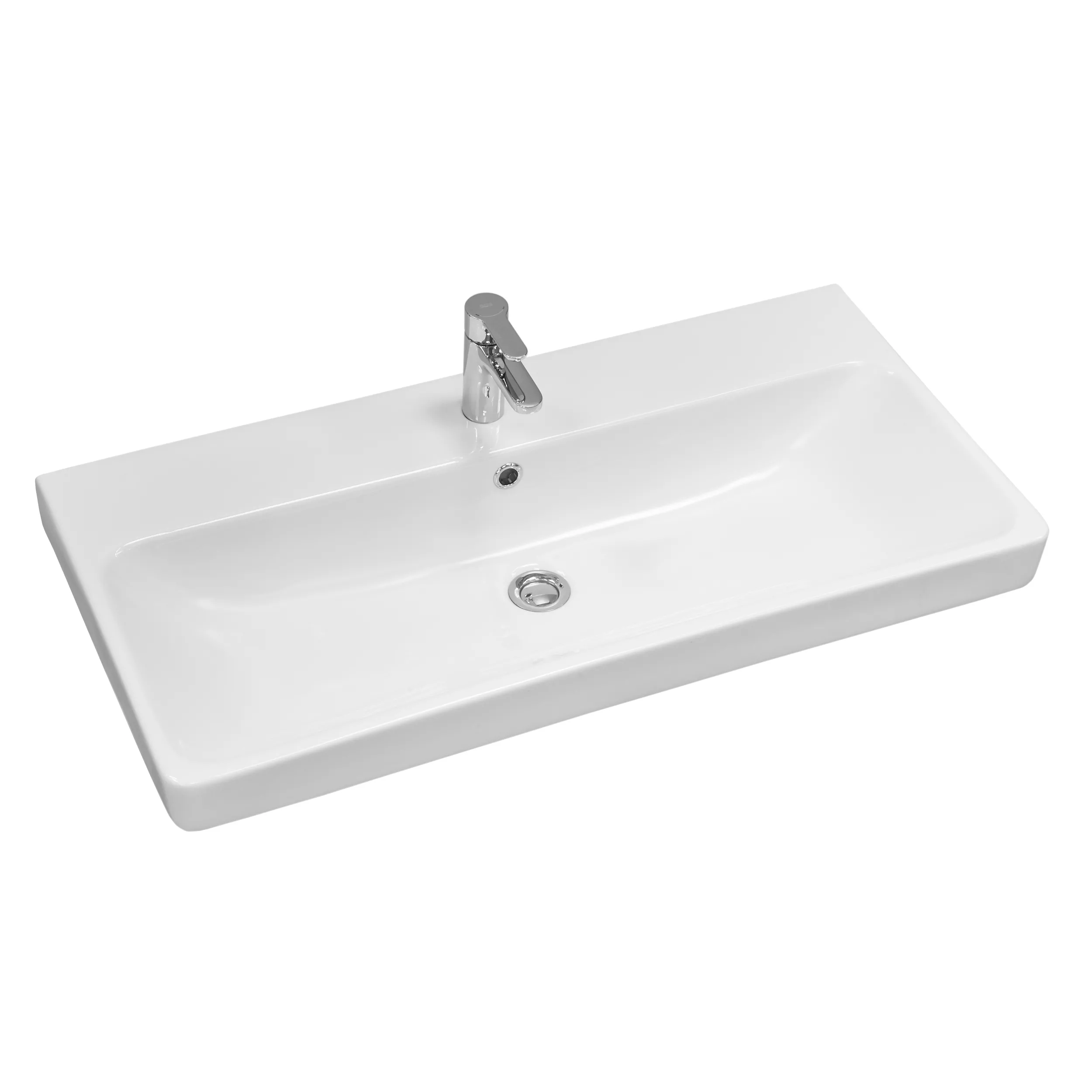 Тумба  Aquaton Сканди 90 Белый/Дуб Рустикальный 1A251901SDZ90+ раковина "Адриана-90" 1WH501629