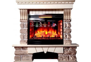 Портал Экстер ЕС беж патина золото под эл. вставку FOTON 21-33