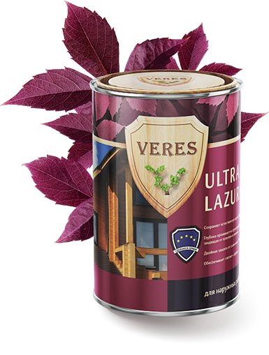 Пропитка Верес Ультра Лазура №7 махагон 9л (1)
