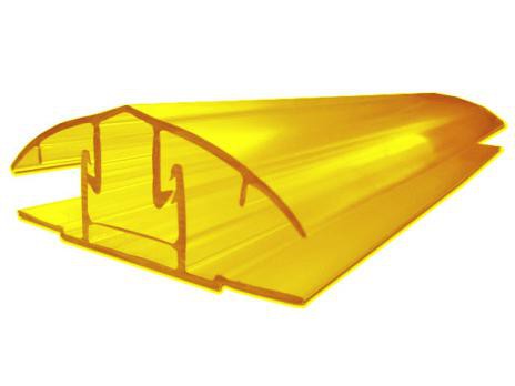 Профиль соед. разъемный  06-10 мм L=6м желтый КИН