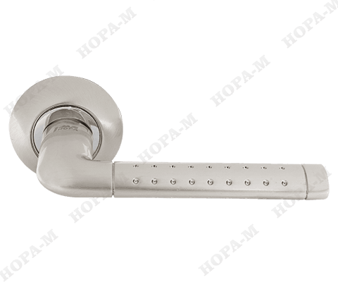 Ручка дверная 101 матовый хром Нора-М