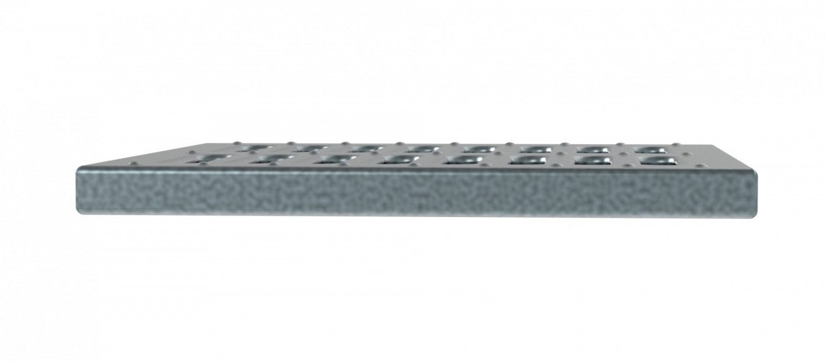 Решетка для дождеприёмника стальная штампованная SteeStart 300х300 А15 STEELOT арт.P3030A