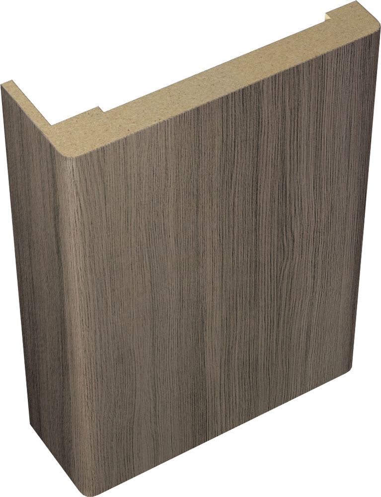 Дверной наличник экошпон телескопический Дуб серый 70х25х2200 VELLDORIS