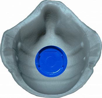 Респиратор формованный с клапаном, угольный фильтр FFP2 7010122 Политех