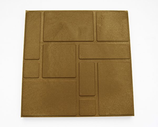 Плитка полимерпесчаная 45*45*3 красная ( поддон 50м.кв 250шт  5шт м.кв)