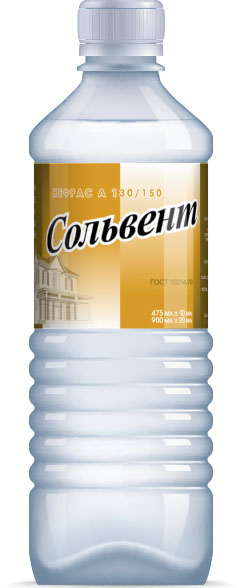 Сольвент 0,475 л пэт бут. ГОСТ упак 24 шт Синтез