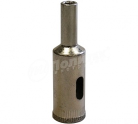 Сверло труб  алмазное по стеклу  и керамике D-20мм Pobedit. 3003020