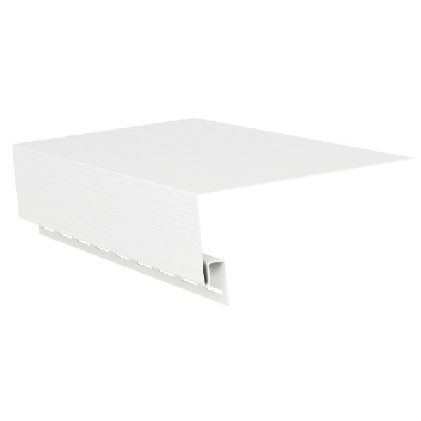 Планка околооконная белая 3,05 Гранд Лайн (12 шт.уп)