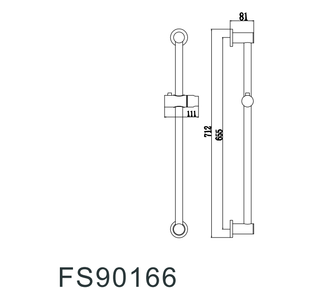 Душевая штанга Fmark FS90166