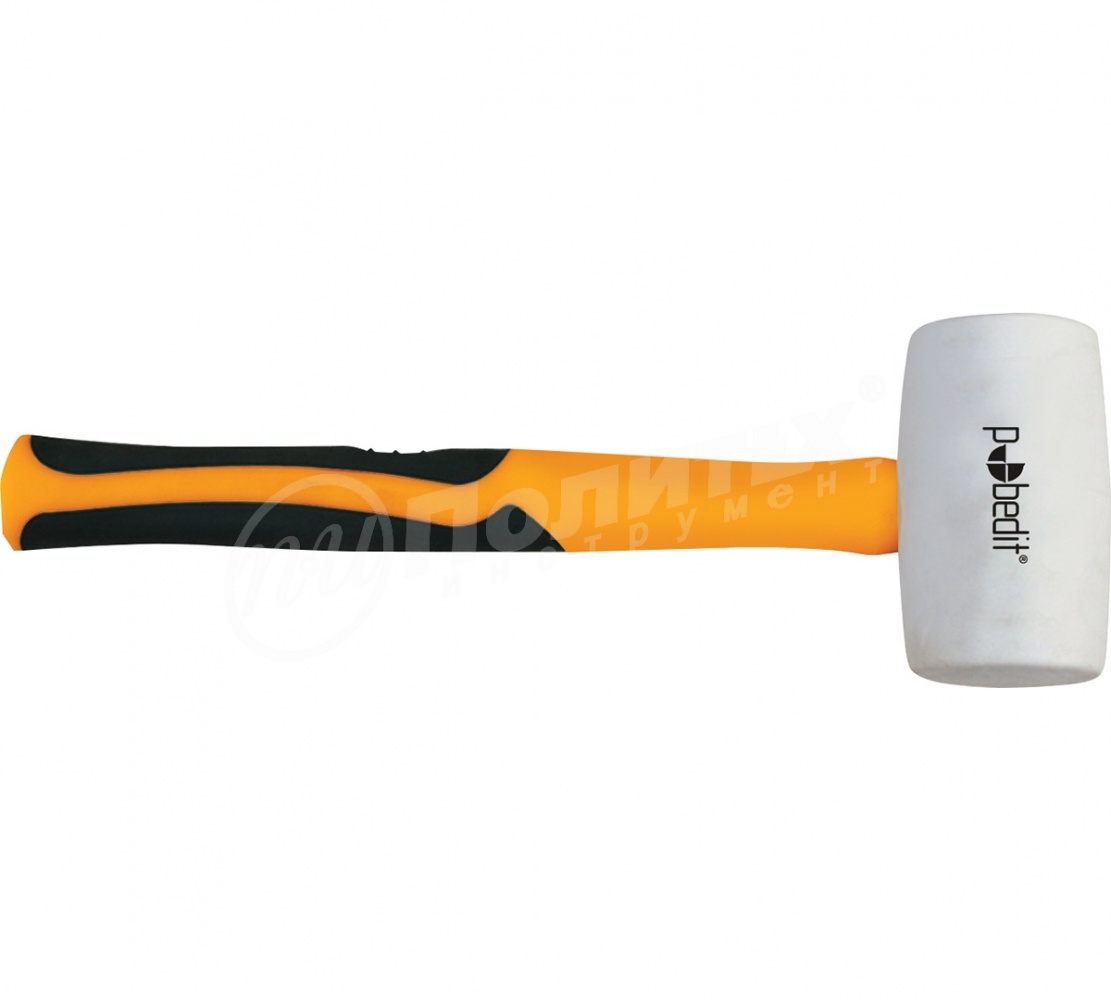 Киянка белая,обрезин.рук.,70% фиб.900 гр Pobedit.2541390