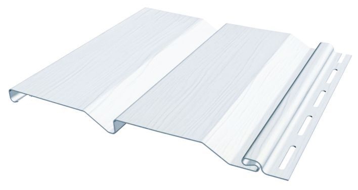 Сайдинг (0,205 х 3,66) S=0.75 м2 белый FineBer (16 шт.уп)