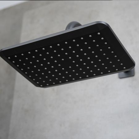 Душевая система Lemark Ursus LM7222BL, встраиваемая,для ванны и душа цвет Черный 