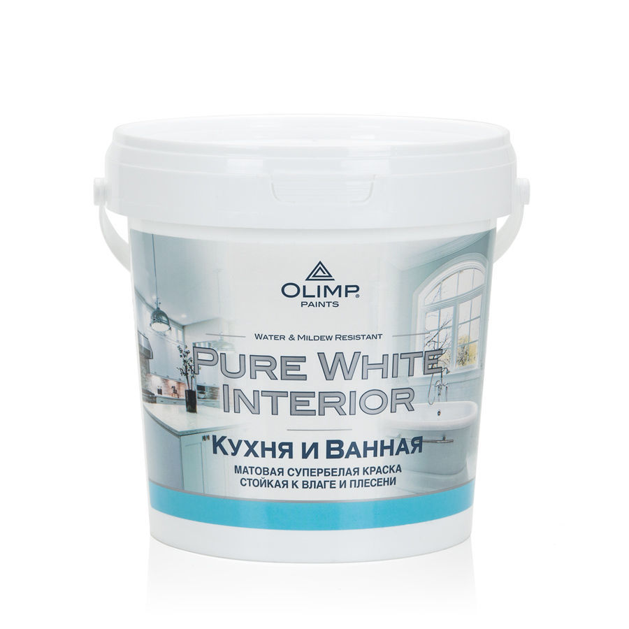 Краска для кухонь и ванных комнат Olimp 0,9 л