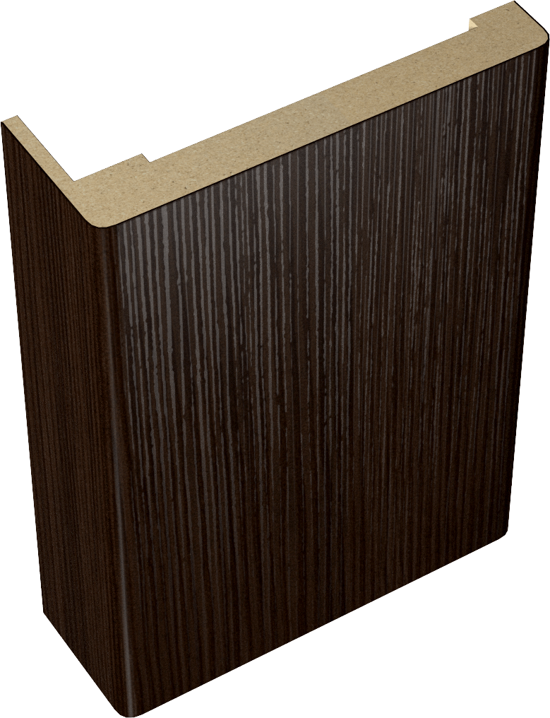 Дверной наличник экошпон телескопический Венге 70х25х2200 VELLDORIS