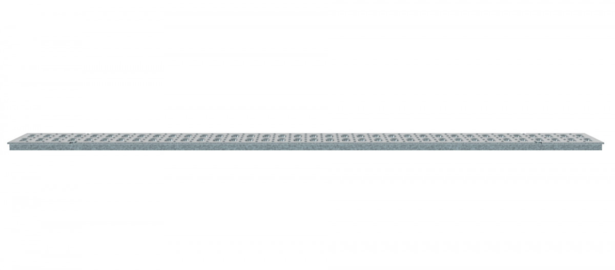 Решетка для лотка стальная штампованная SteeStart DN150 A15 (1000*186*15) STEELOT арт.P1515K