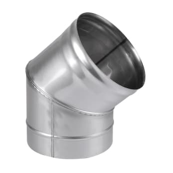 Колено (угол) 45  д 110  оцинк СМ