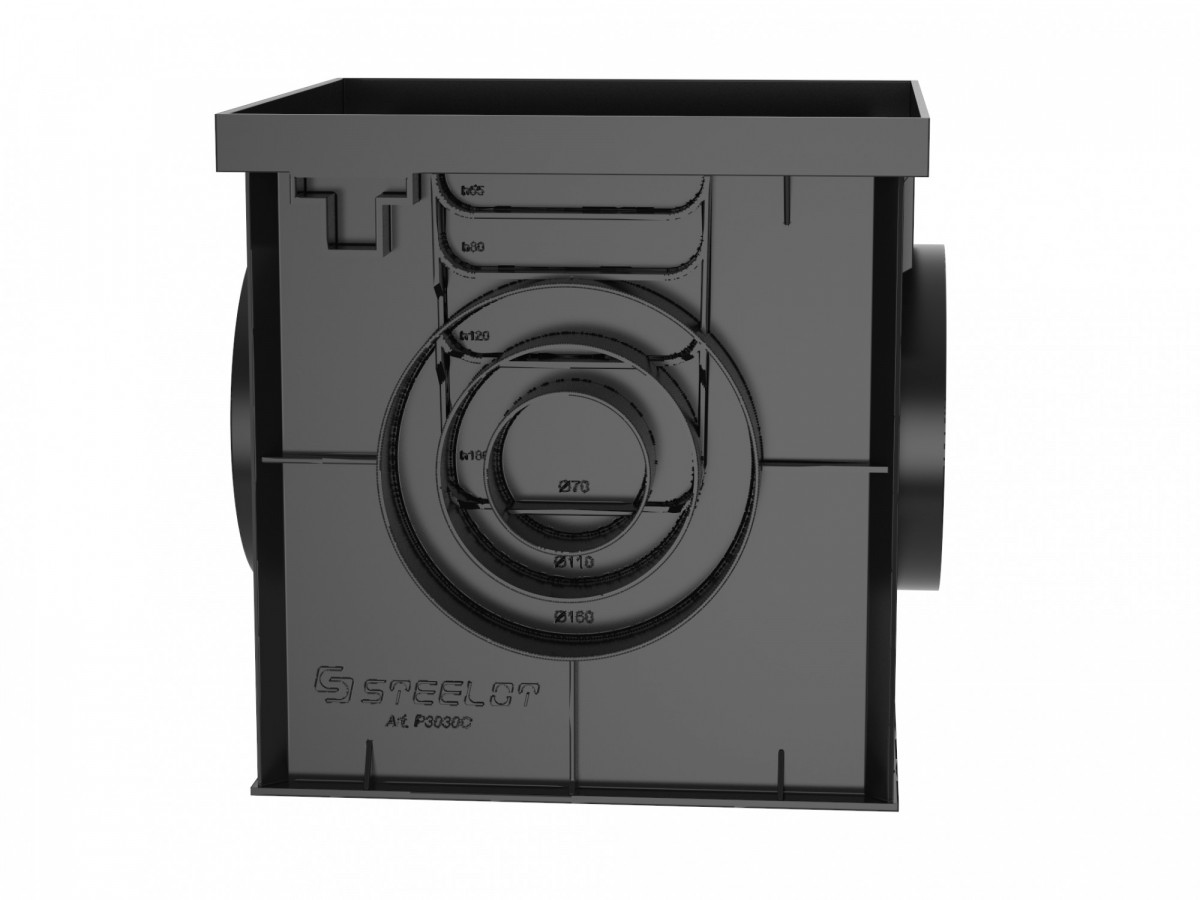 Дождеприемник пластиковый SteeStart 300х300 STEELOT арт.P3030C АКЦИЯ