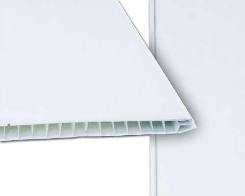 Панель ПВХ Белая матовая 250х8х3000 мм Московская обл. (10 шт.уп)