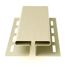 Н-профиль слоновая кость 3,00м FineBer (16 шт.уп)