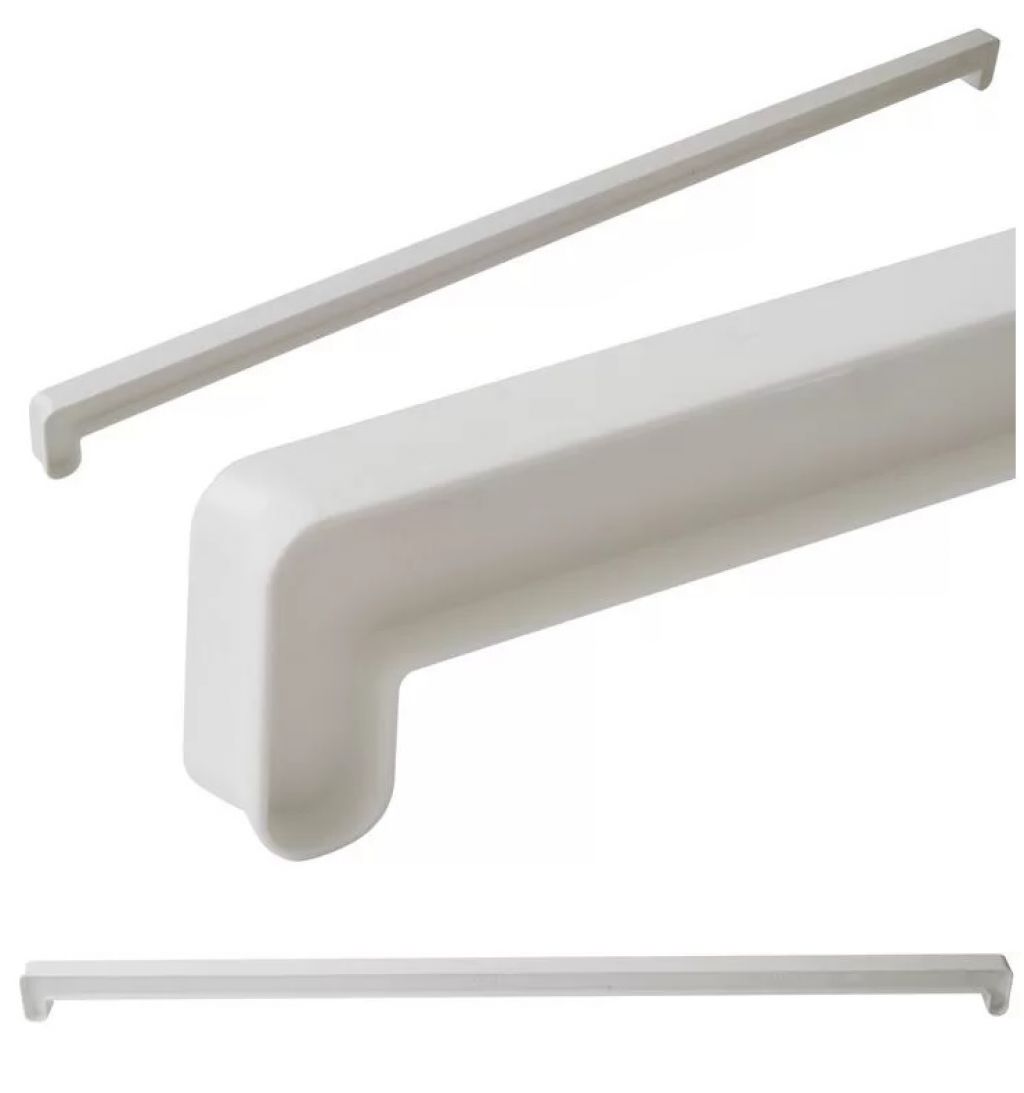 Соединитель подоконника торцевой белый 700мм