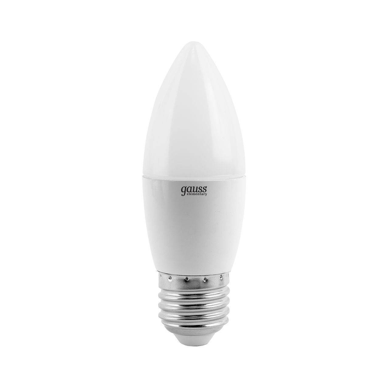Лампа Gauss LED Elementary Candle 6W E27 4100K