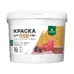 Краска для плит OSB для внутренних и наружных работ, 7 кг