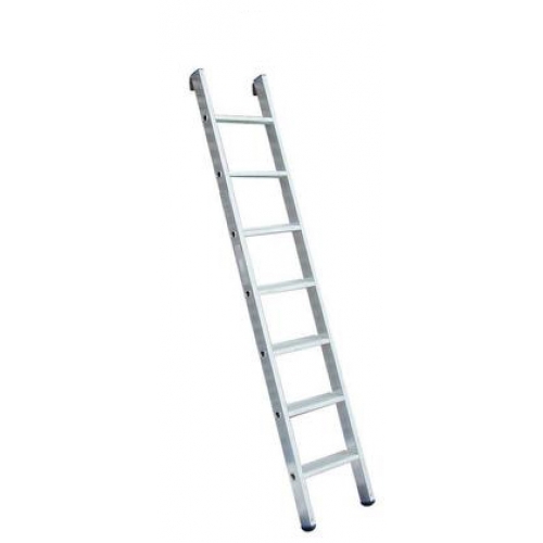 Лестница односекционная приставная алюминевая 10 ступеней высота 2790мм,  Н1 5110