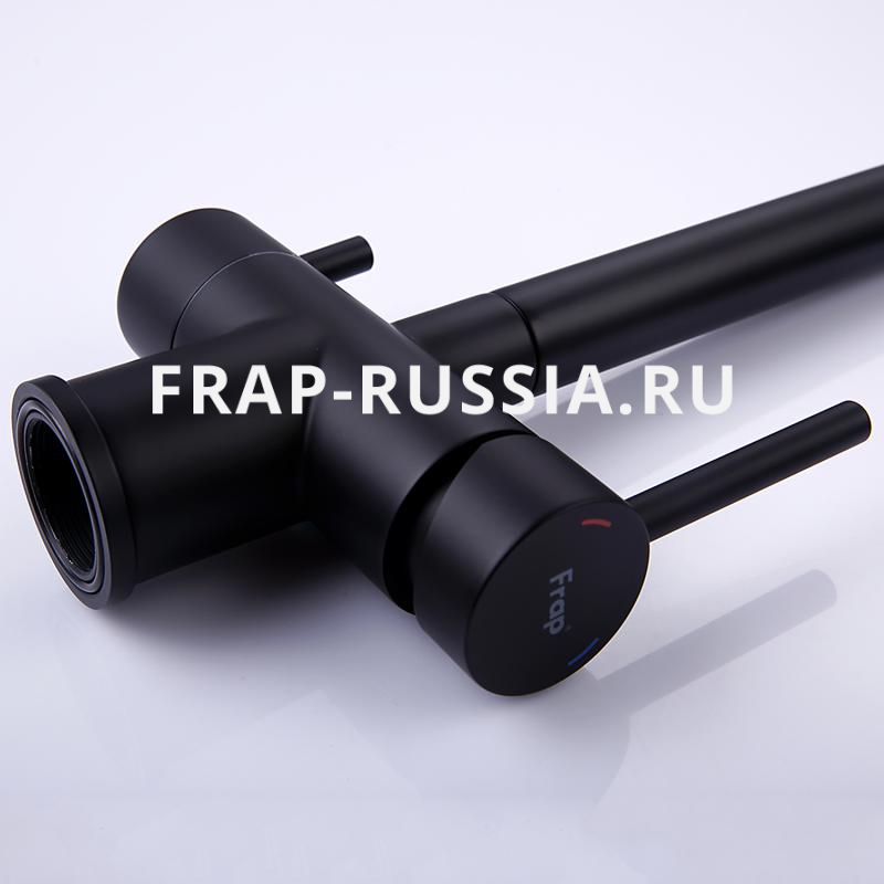 Смеситель для кухни Frap F43899-36  (чёрный) под фильтр для питьевой воды