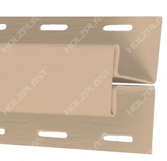 Н-профиль светло-бежевый L=3,00 (хольцблок)