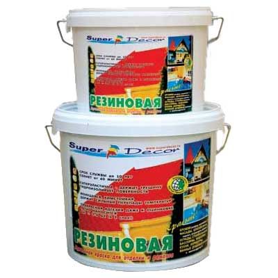 Краска резиновая №1 ондулин зеленый 3кг