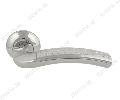 Ручка двер AL 96A мат.хром/хром Нора-М