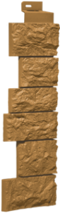 Угол "Камень дикий" песочный FineBer (143х485 мм)(10 шт/упак)