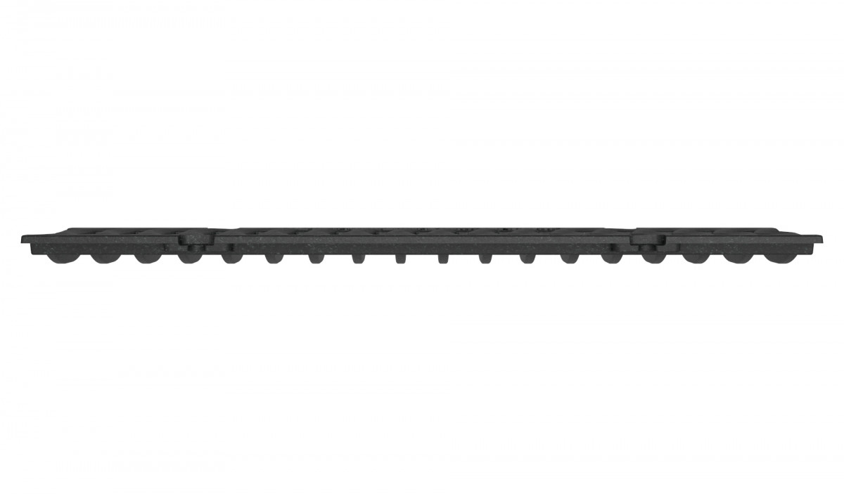 Решетка для лотка чугунная волна SteeStart DN150 C250 (500*186*21) STEELOT арт.P1505C