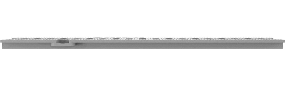 Решетка для лотка пластиковая SteeStart DN100   А15 серая (499*137*17) STEELOT арт.P1015AS