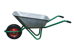 ТАЧКА СТРОИТЕЛЬНАЯ ОЦИНКОВ. 110 Л, КОЛЕСО С ПОДШИПНИКОМ (4.00-8)	42821