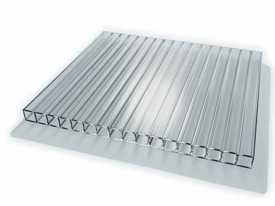 Поликарбонат сотовый прозрачный GOLDEN PLAST  2100*3.5 мм  КИН (6м)