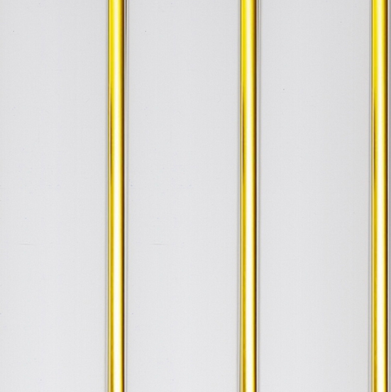 Панель ПВХ Софито 3полосы золото 240х3000 мм (10 шт.уп)