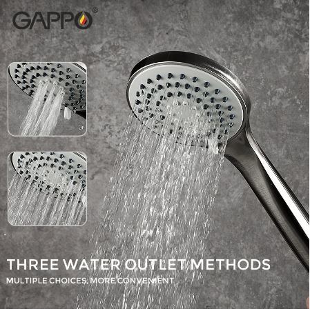 Смеситель для ванны врезной GAPPO  G1199-30 (нержавейка)