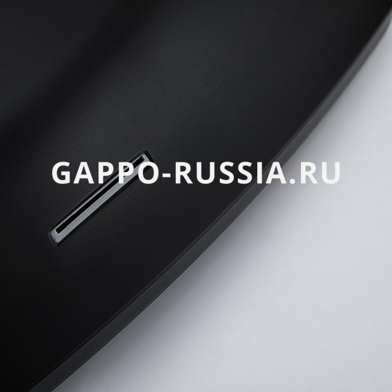 Душевая система GAPPO с верхним душем и ручной лейкой (черный) G2495-86  NEW