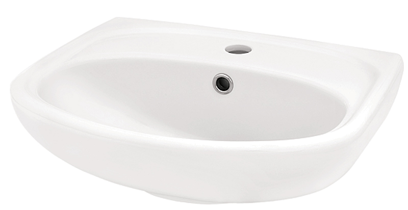 Раковина тюльпан 50 см АНИМО-50, с отв., Сантек 1WH110496+1WH110587